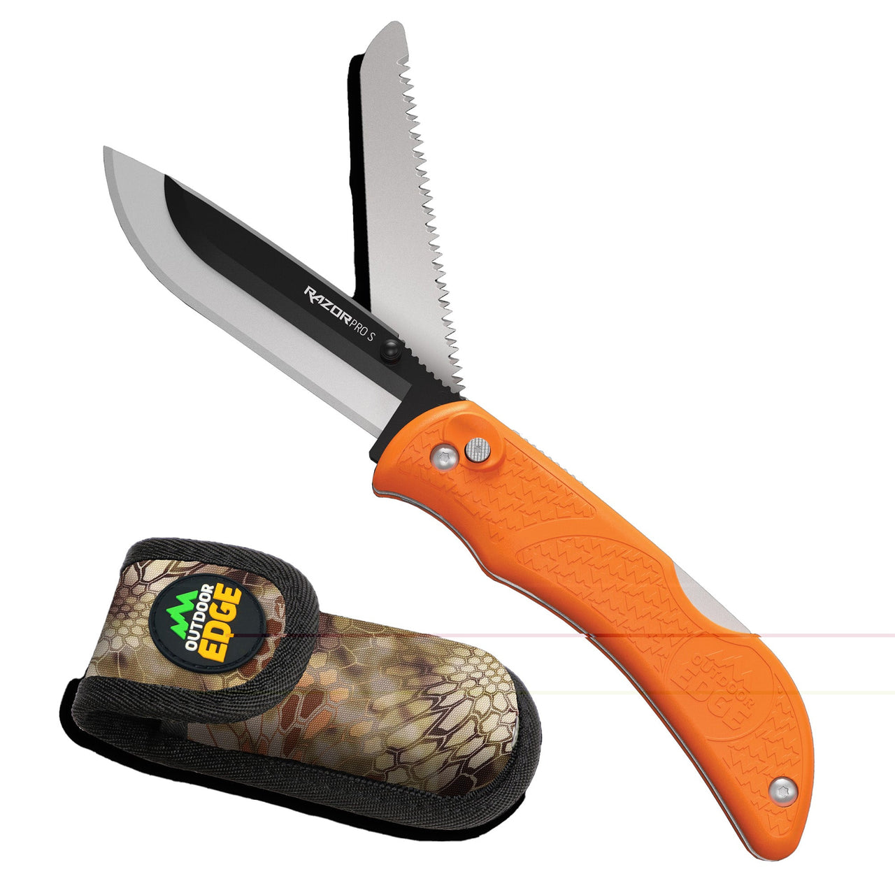 Od Edge 3.5" Razor-pro S Orange Outdoor Edge