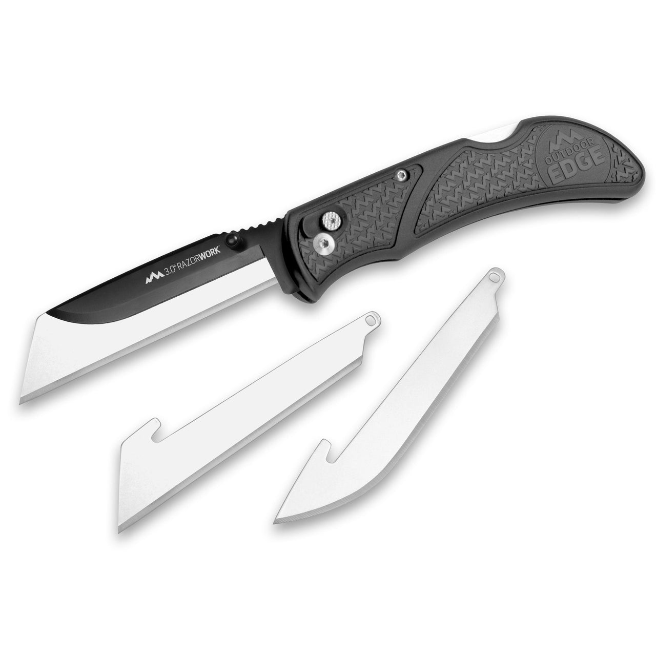 Od Edge Razor-work 3" 3 Blds Gry Outdoor Edge