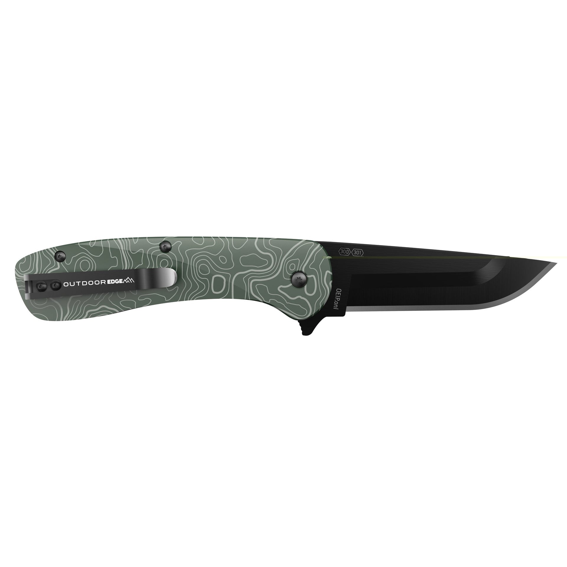 Od Edge Razor Vx1 Sprng Asst Green Outdoor Edge