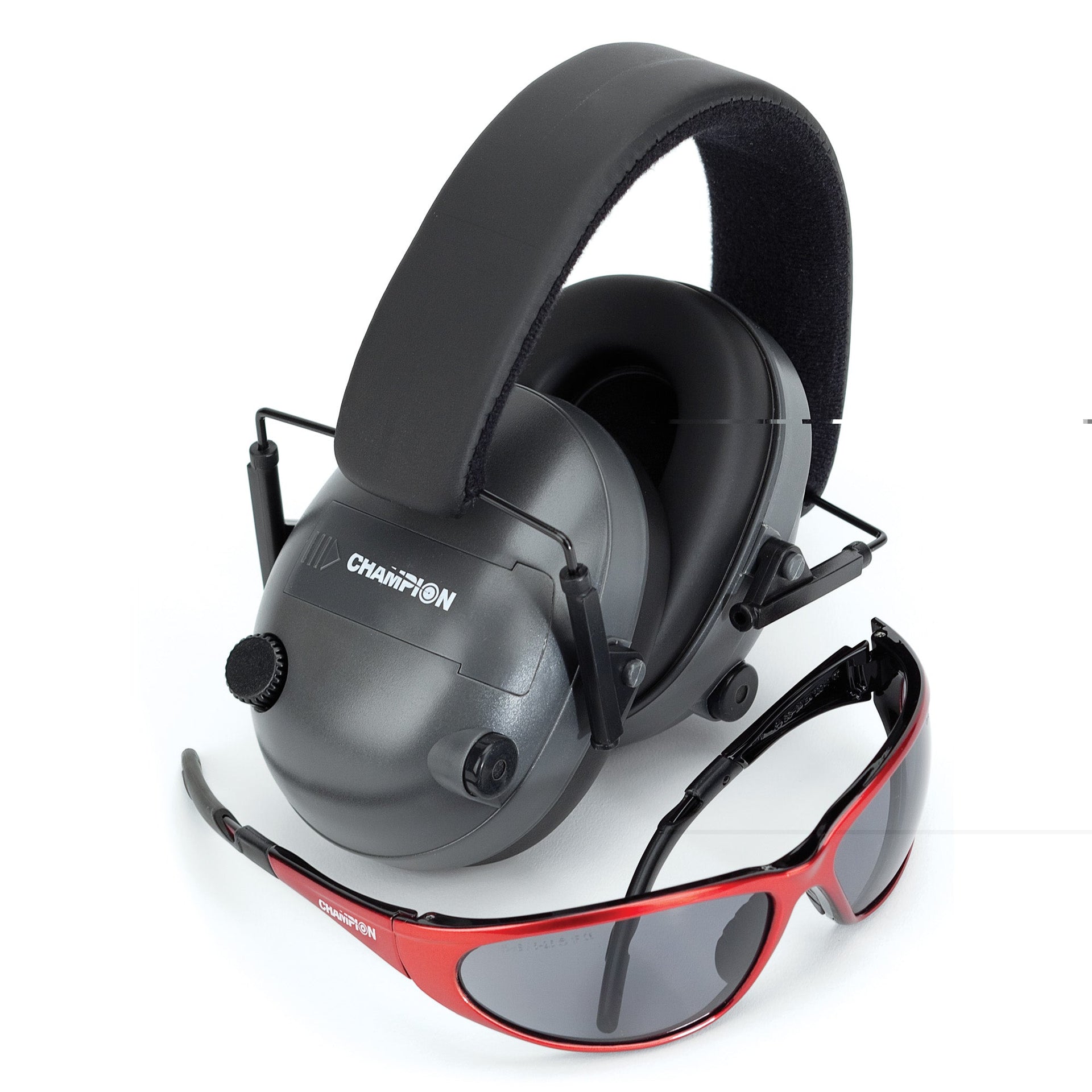 Champion Electronic Ear Muffs Blk Champion Traps & Targets