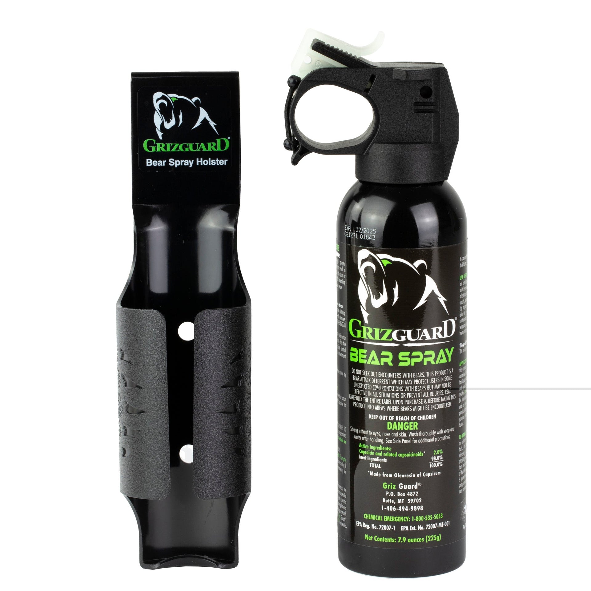 Ps Griz Guard Spray W/ Holster 7.9oz PS Products