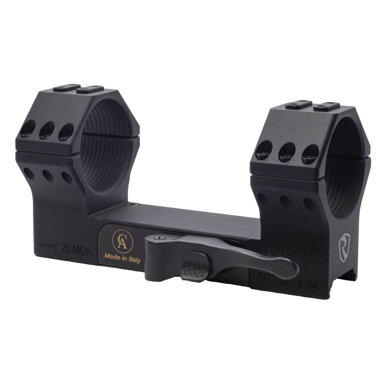 Riton 30mm Picatinny Qd 0 Moa Riton Optics