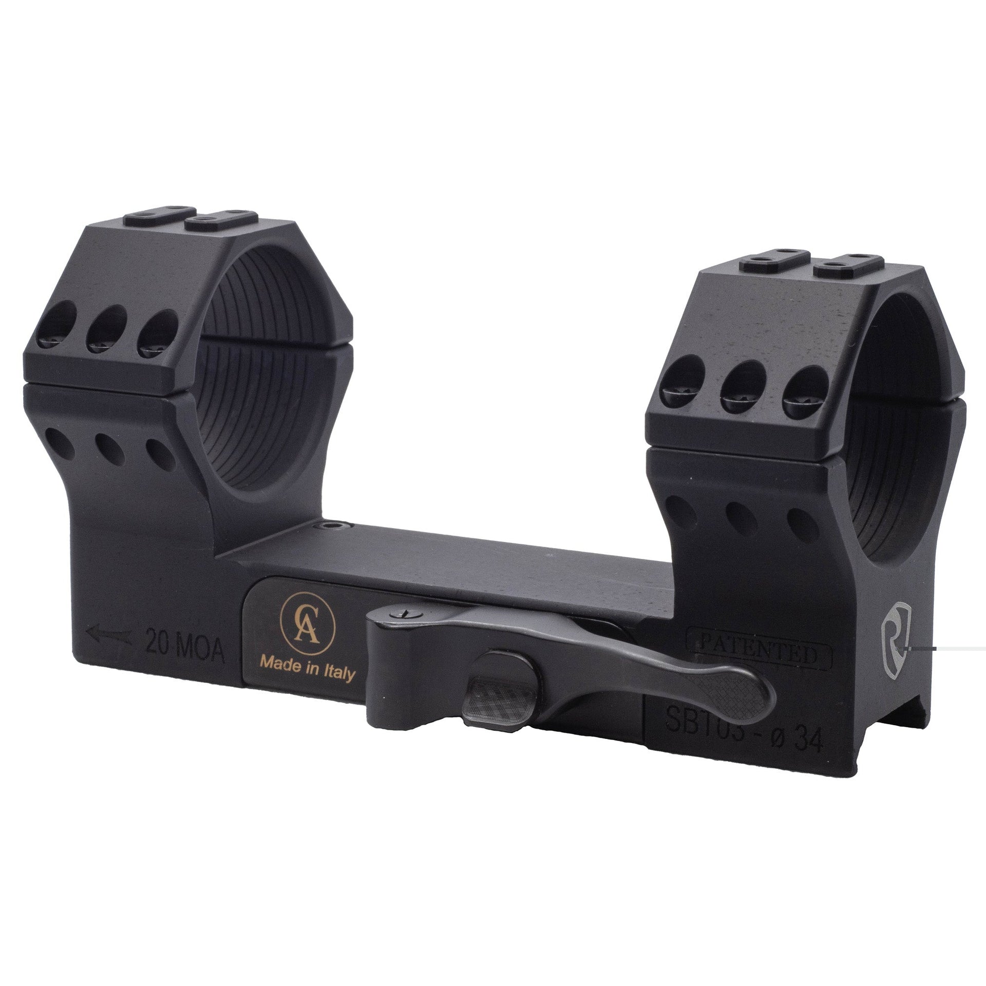 Riton 34mm Picatinny Qd 20 Moa Riton Optics