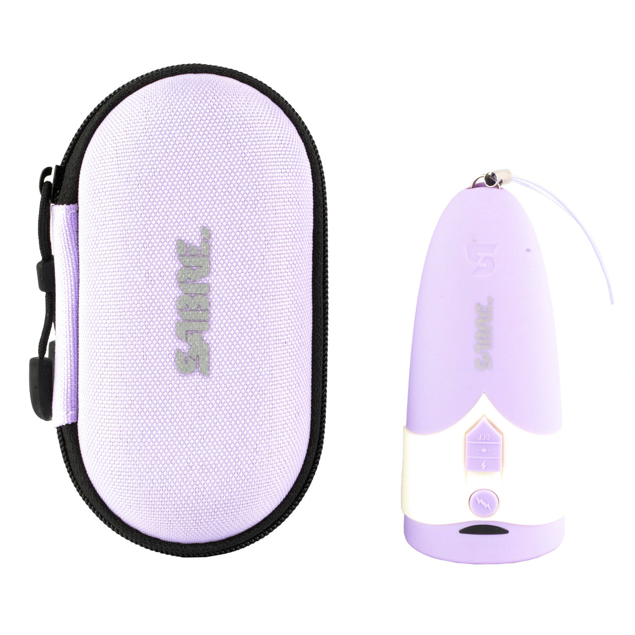 Sabre Feminine Stun Gun Mini Wht Sabre