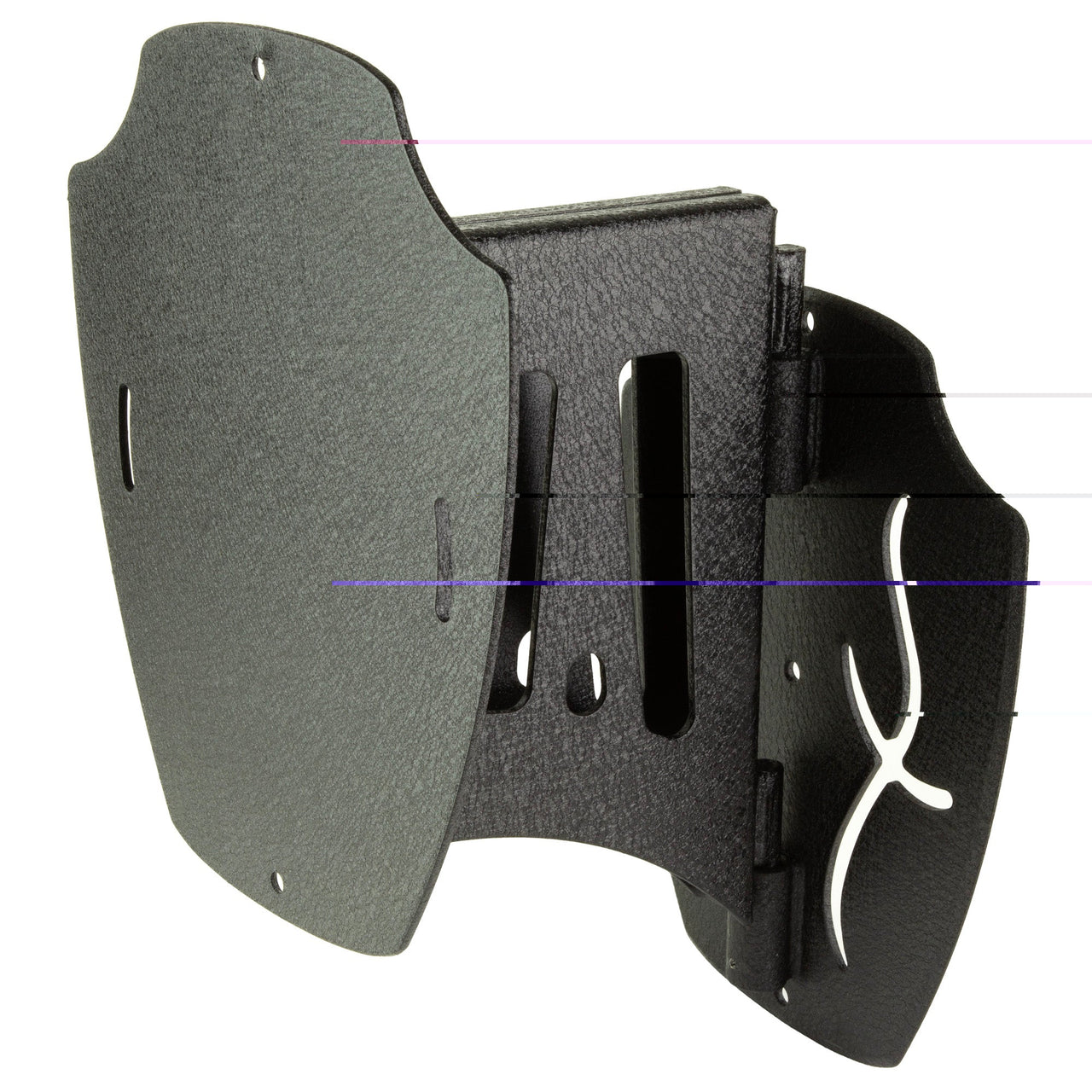 Skull Hooker Lrg Shoulder Mount Blk Skull Hooker