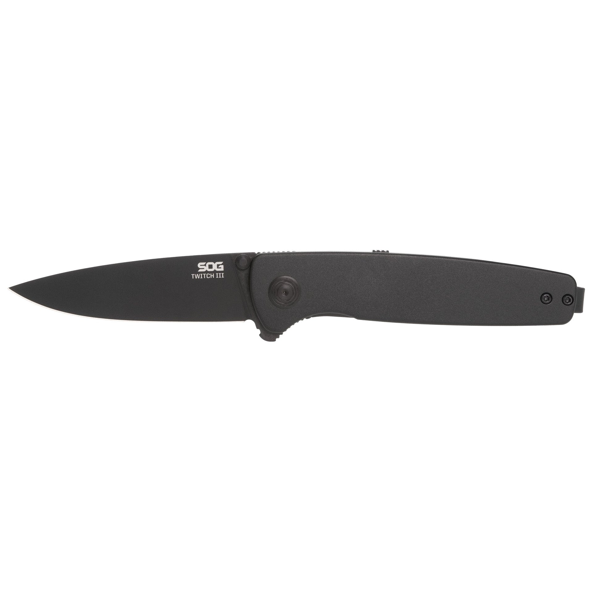 Sog Twitch Iii 3.1" Blackout SOG Knives & Tools