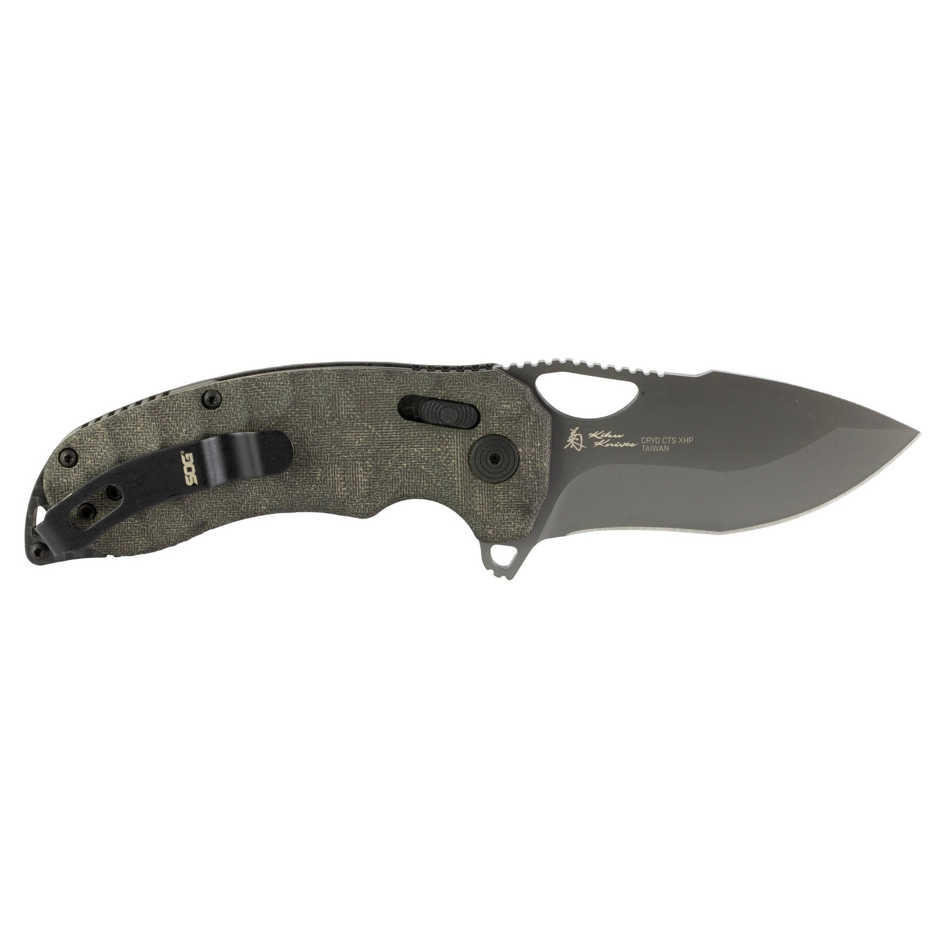 Sog Kiku Xr Lte 3.2" Blackout SOG Knives & Tools