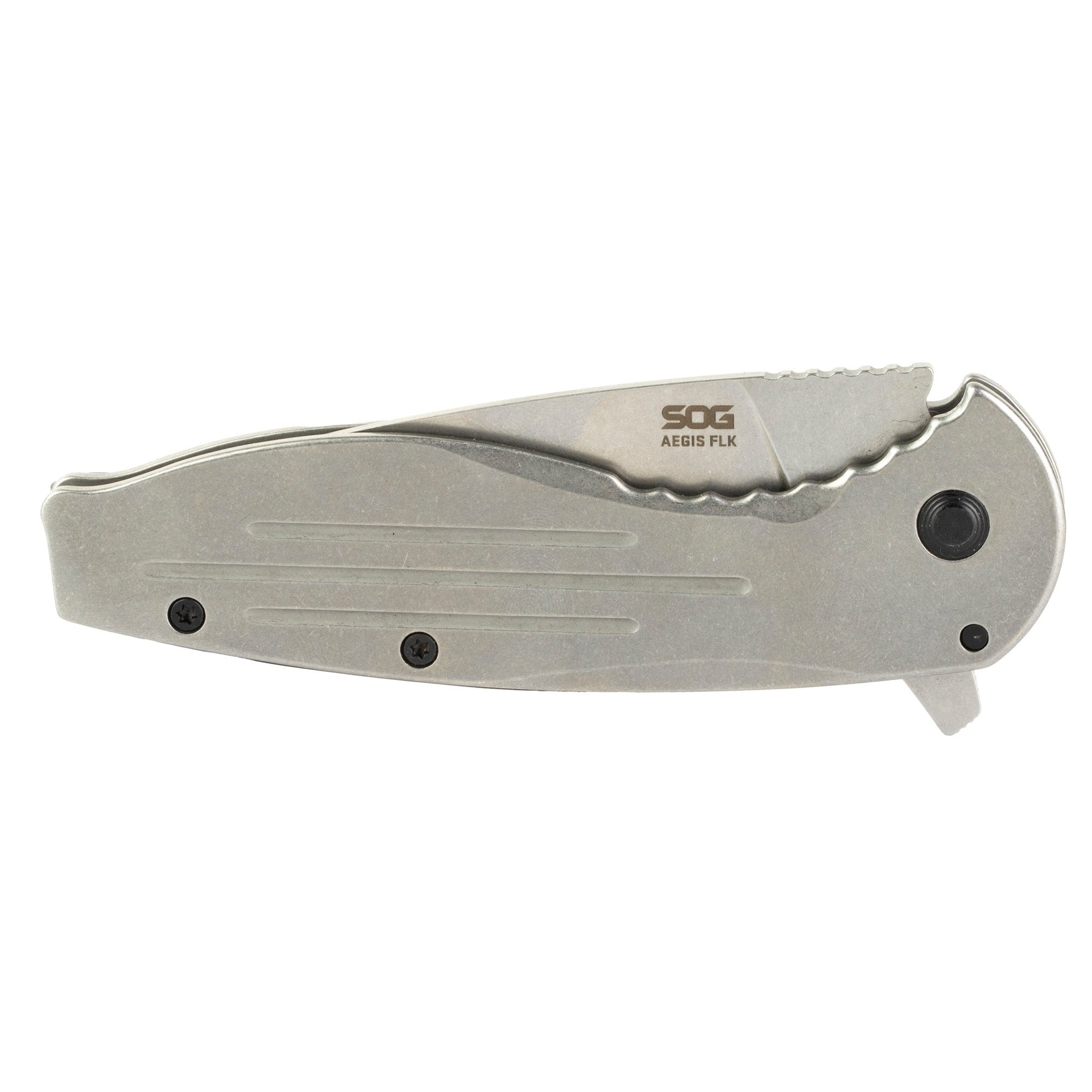 Sog Aegis Flk 3.4" Satin SOG Knives & Tools