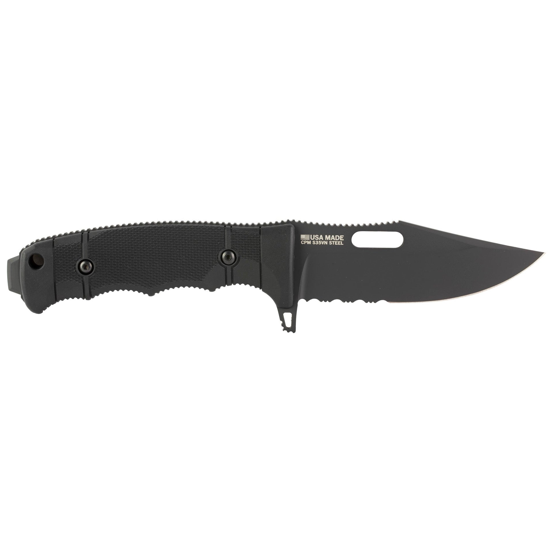 Sog Seal Fx Partially Srted 4.3" Blk SOG Knives & Tools
