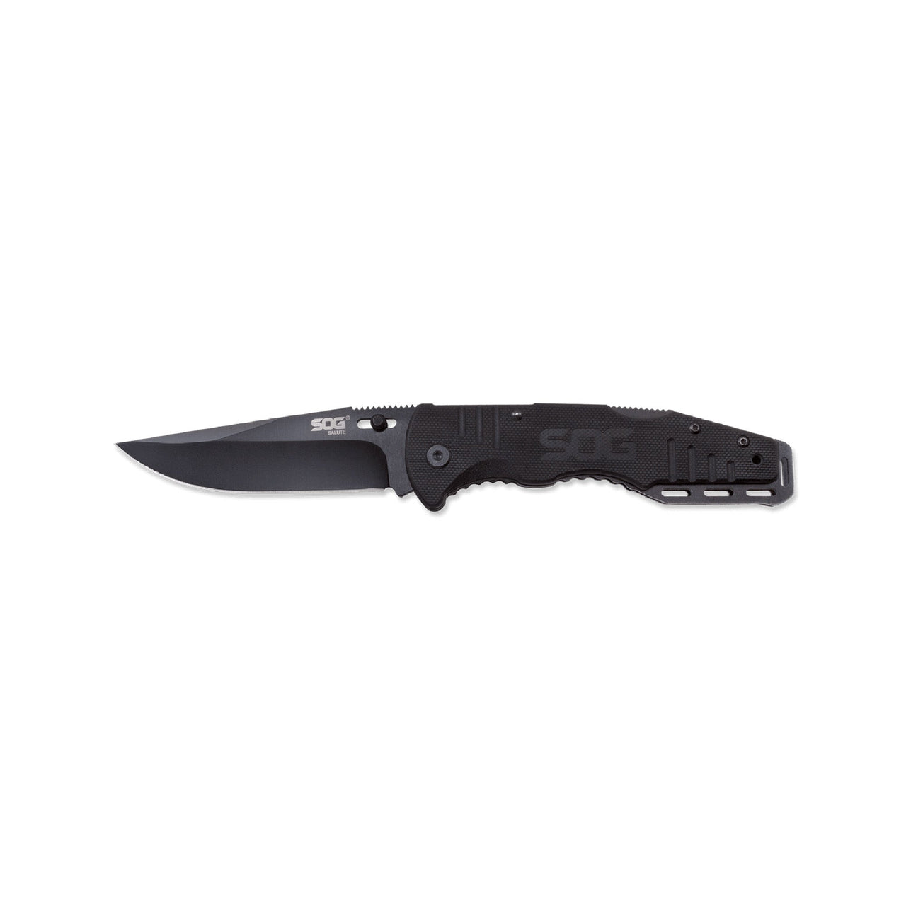 Sog Salute Black 3.625 SOG Knives & Tools