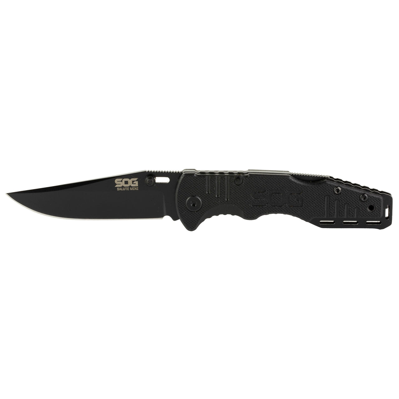 Sog Salute Mini 3.1" Black Oxide SOG Knives & Tools