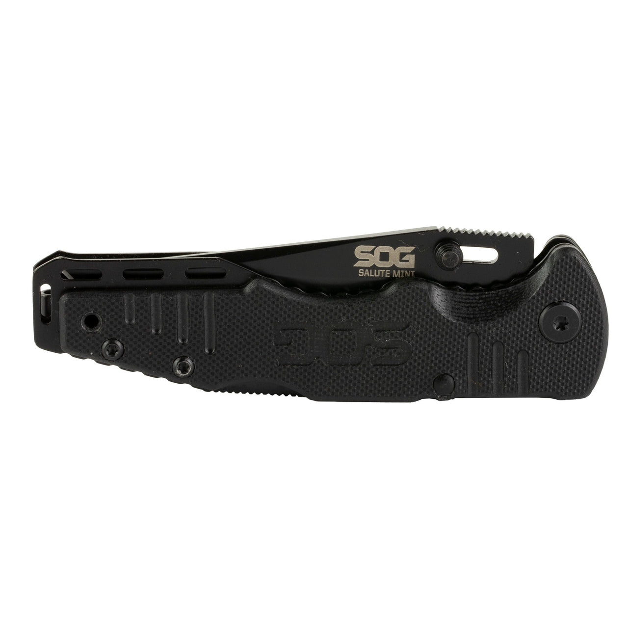 Sog Salute Mini 3.1" Black Oxide SOG Knives & Tools