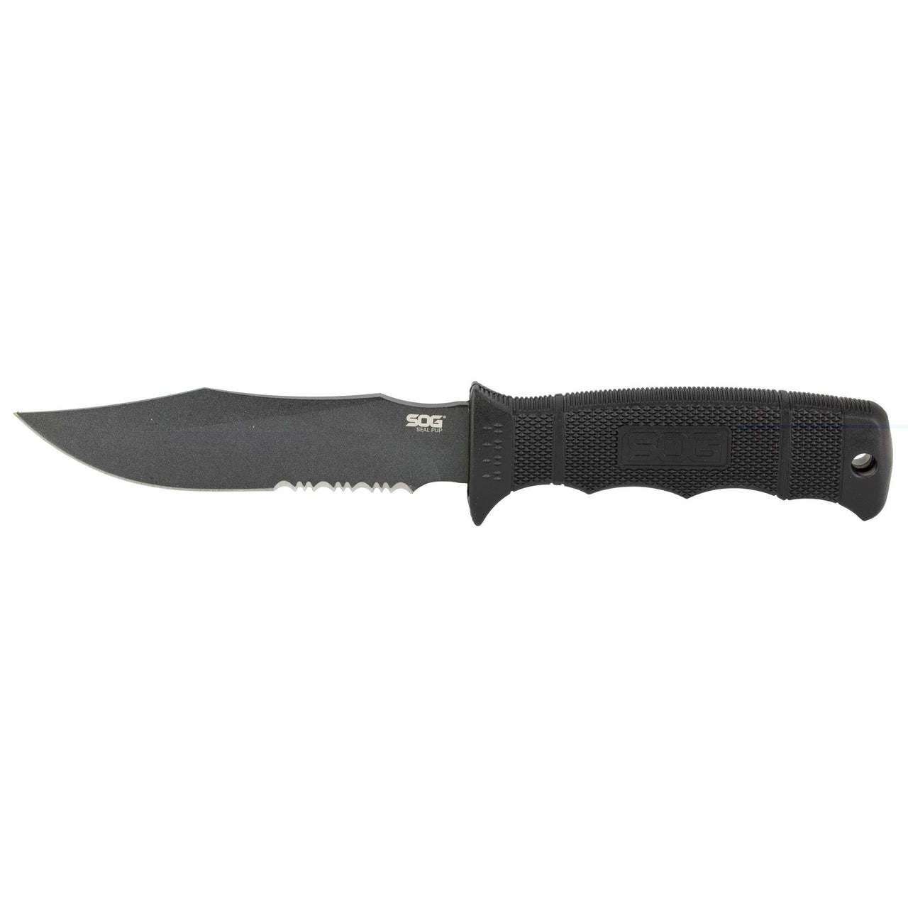 Sog Seal Pup Black 4.75" Kydex SOG Knives & Tools