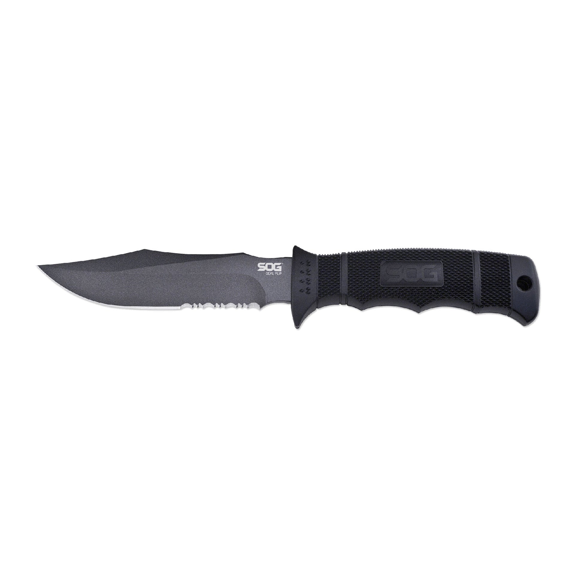 Sog Seal Pup Black 4.75" Nylon SOG Knives & Tools