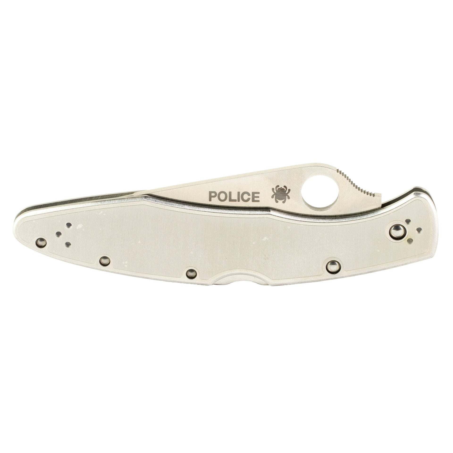 Spyderco Police Stnls Plainedge Spyderco