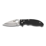 Spyderco Manix 2 Black G10 Plainedge Spyderco