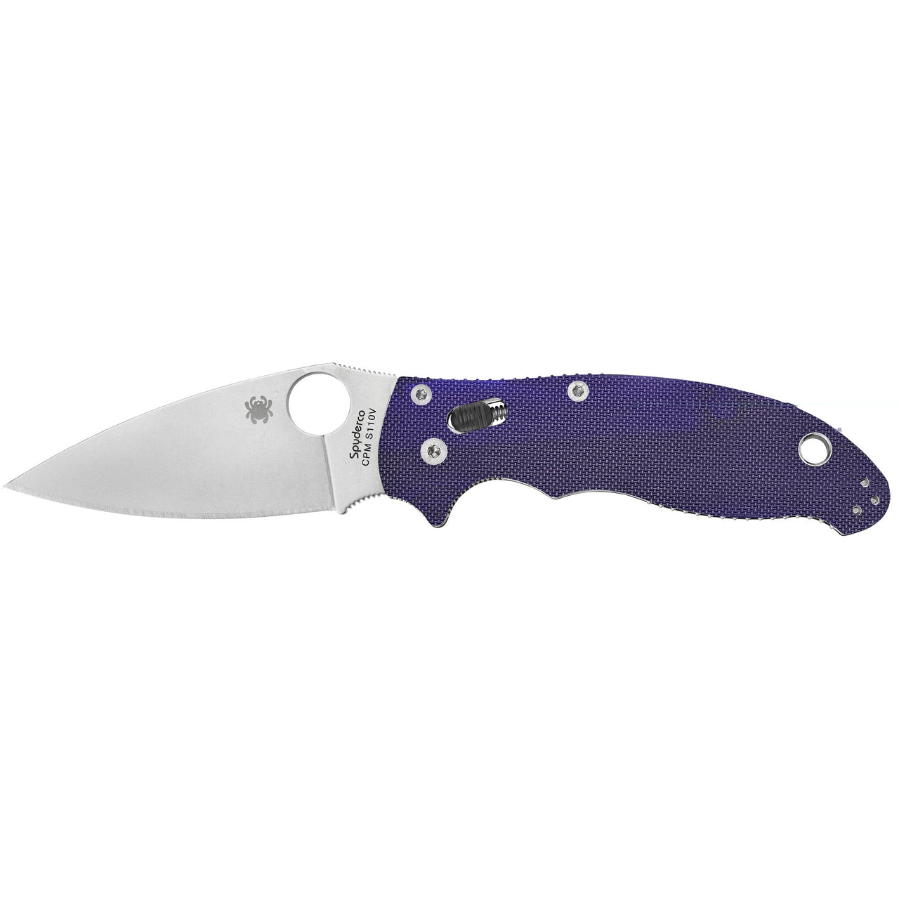 Spyderco Manix 2 G-10 Dark Bl 3.375 Spyderco
