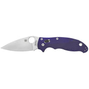 Spyderco Manix 2 G-10 Dark Bl 3.375 Spyderco