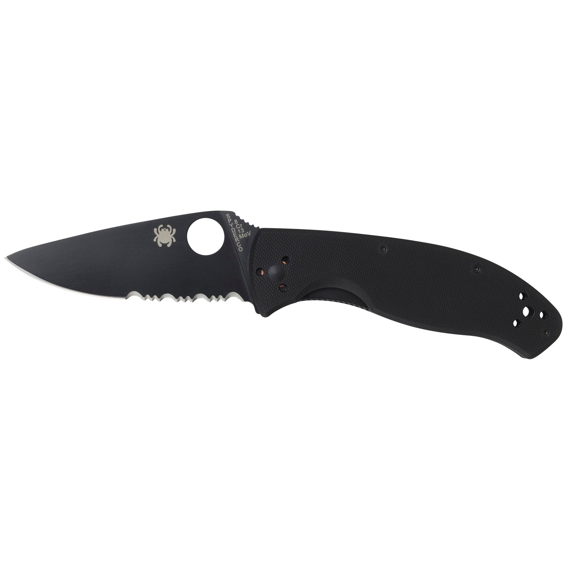 Spyderco Tenacious G-10 Combo Blk Spyderco