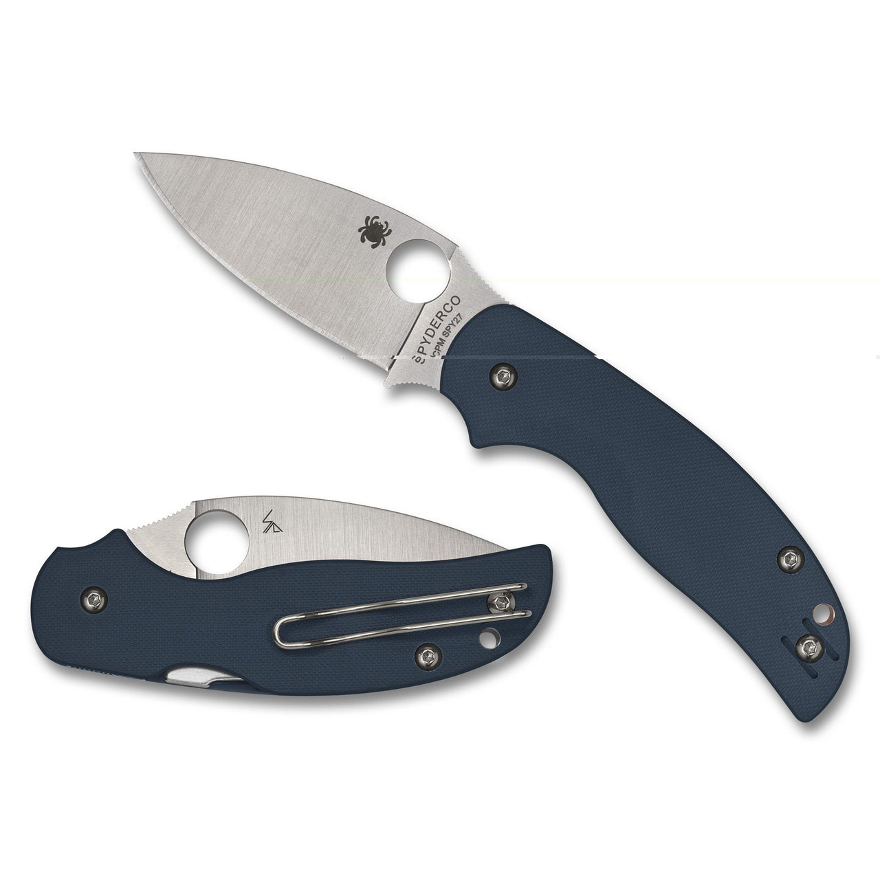 Spyderco Sage 5 Cpm Spy27 3" Blue Spyderco