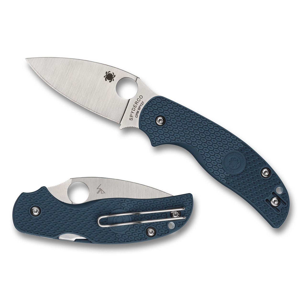 Spyderco Sage 5 Ltwt 3" Blue Spyderco