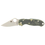 Spyderco Para3 G10 Camo Plainedge Spyderco