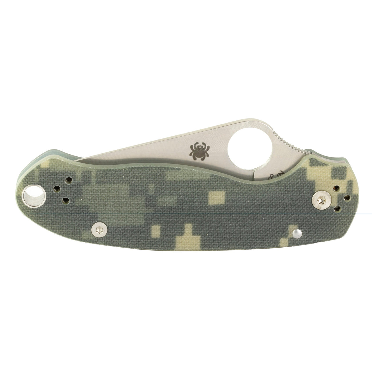 Spyderco Para3 G10 Camo Plainedge Spyderco