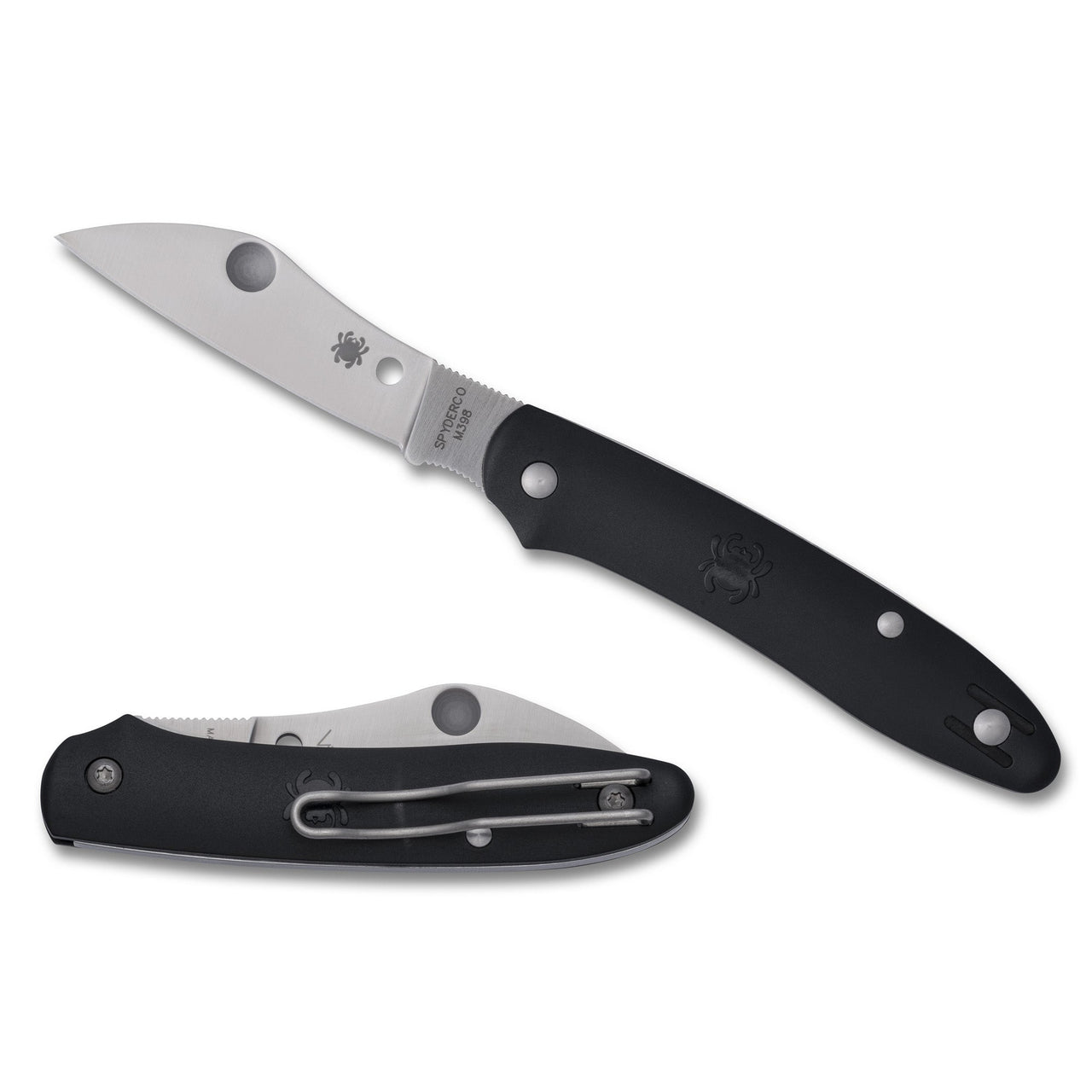 Spyderco Roadie Xl Ltwt 2.74" Blk Spyderco