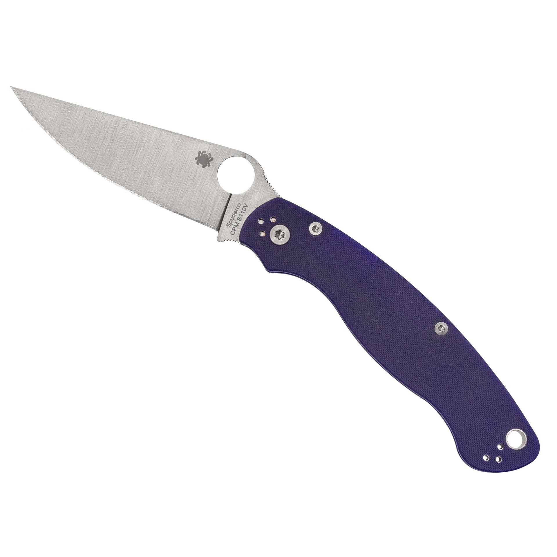 Spyderco Military 2 Cpm S110v Drk Bl Spyderco