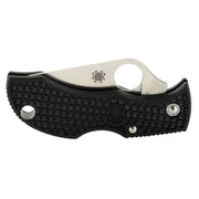 Spyderco Manbug Black Frn Plain Spyderco