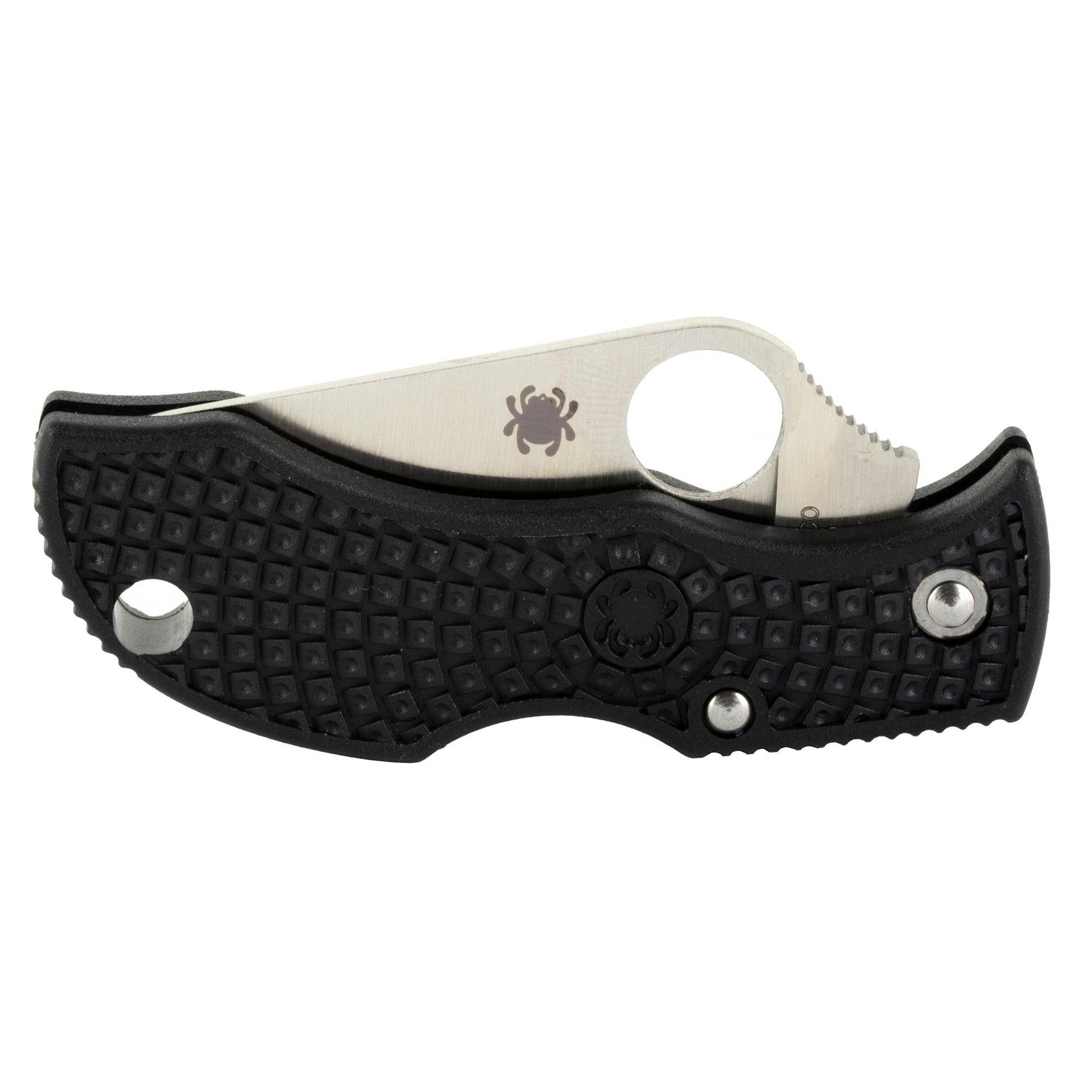 Spyderco Manbug Black Frn Plain Spyderco