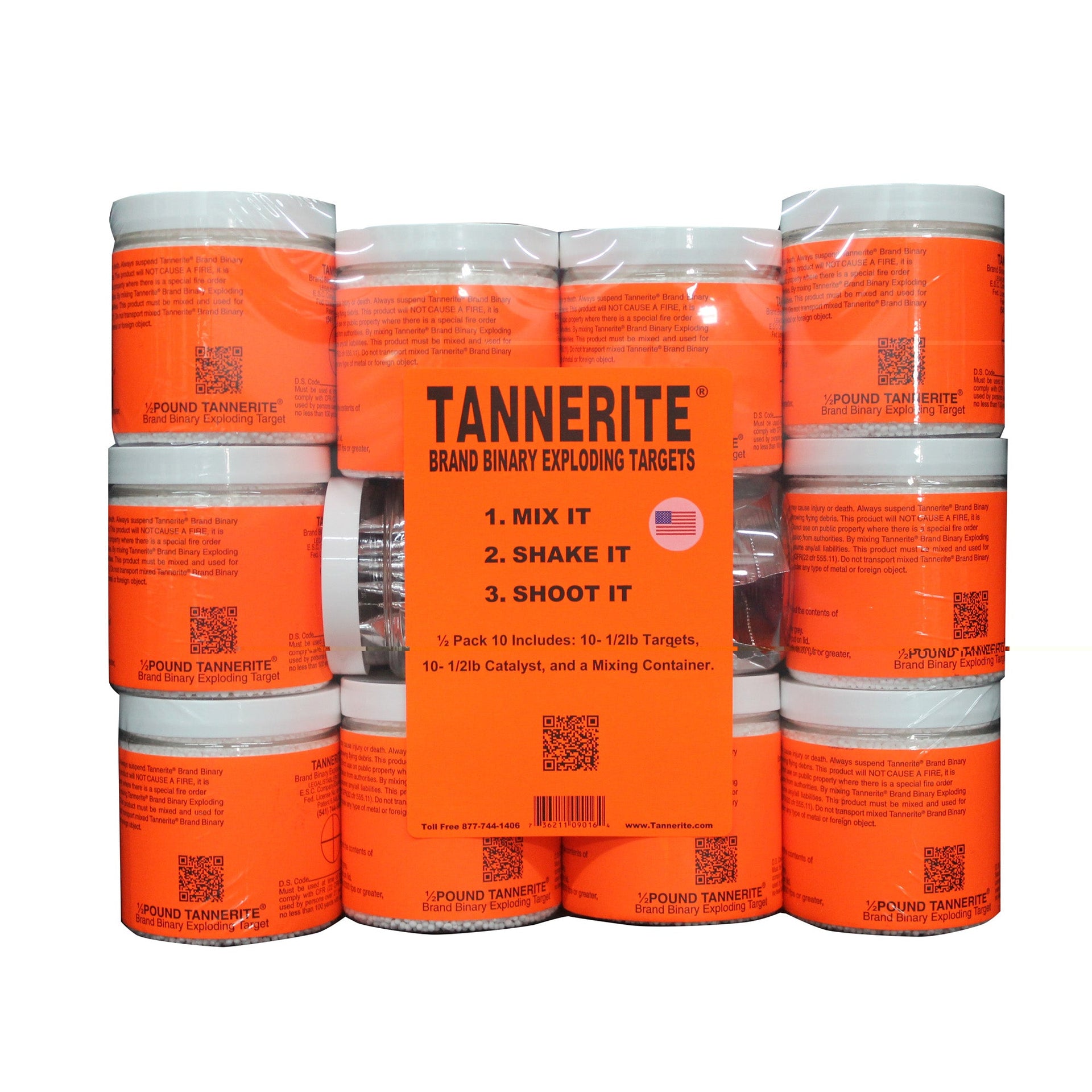 Tannerite Brick 1/2lb Trgt 10/pk Tannerite