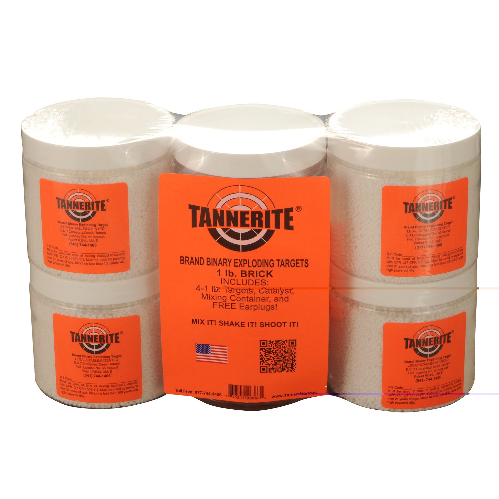 Tannerite Brick 1lb Trgt 4/pk Tannerite
