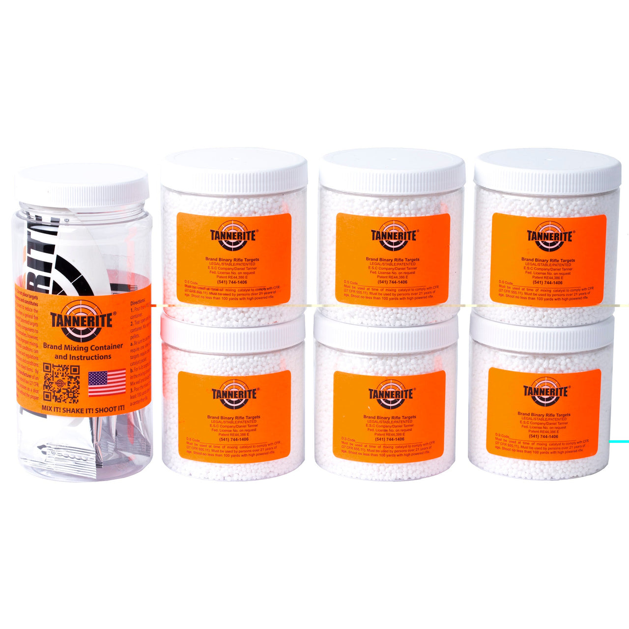 Tannerite Strt Kit 6-1/2lb Trgts Tannerite