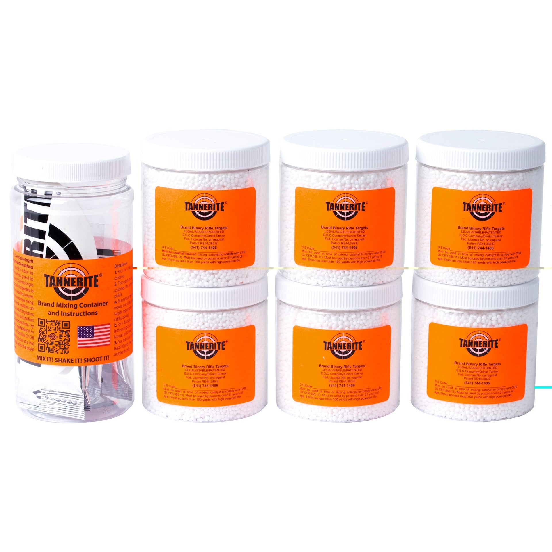Tannerite Strt Kit 6-1/2lb Trgts Tannerite