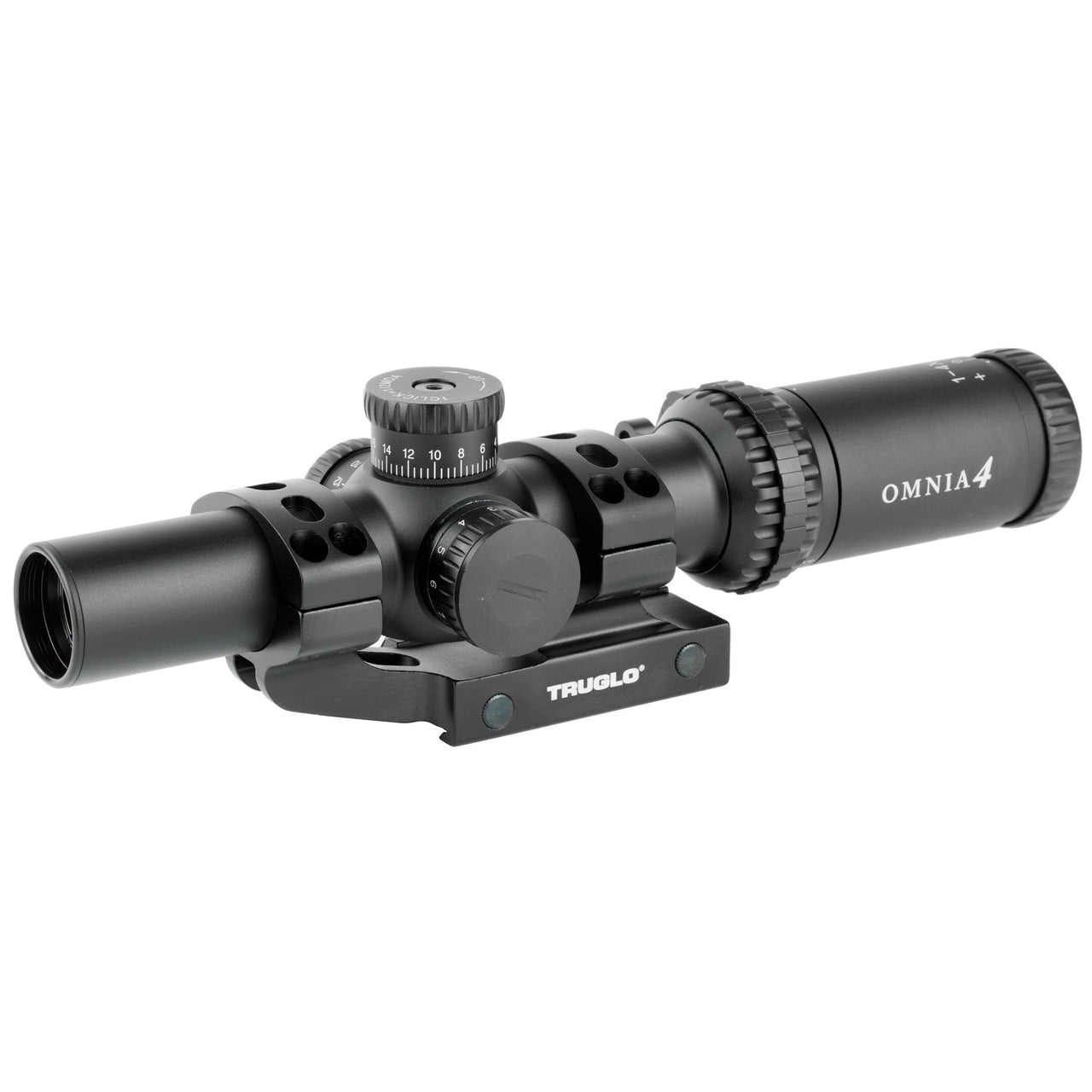 Truglo Omnia 1-4x24 Ir Aptr Blk TRUGLO