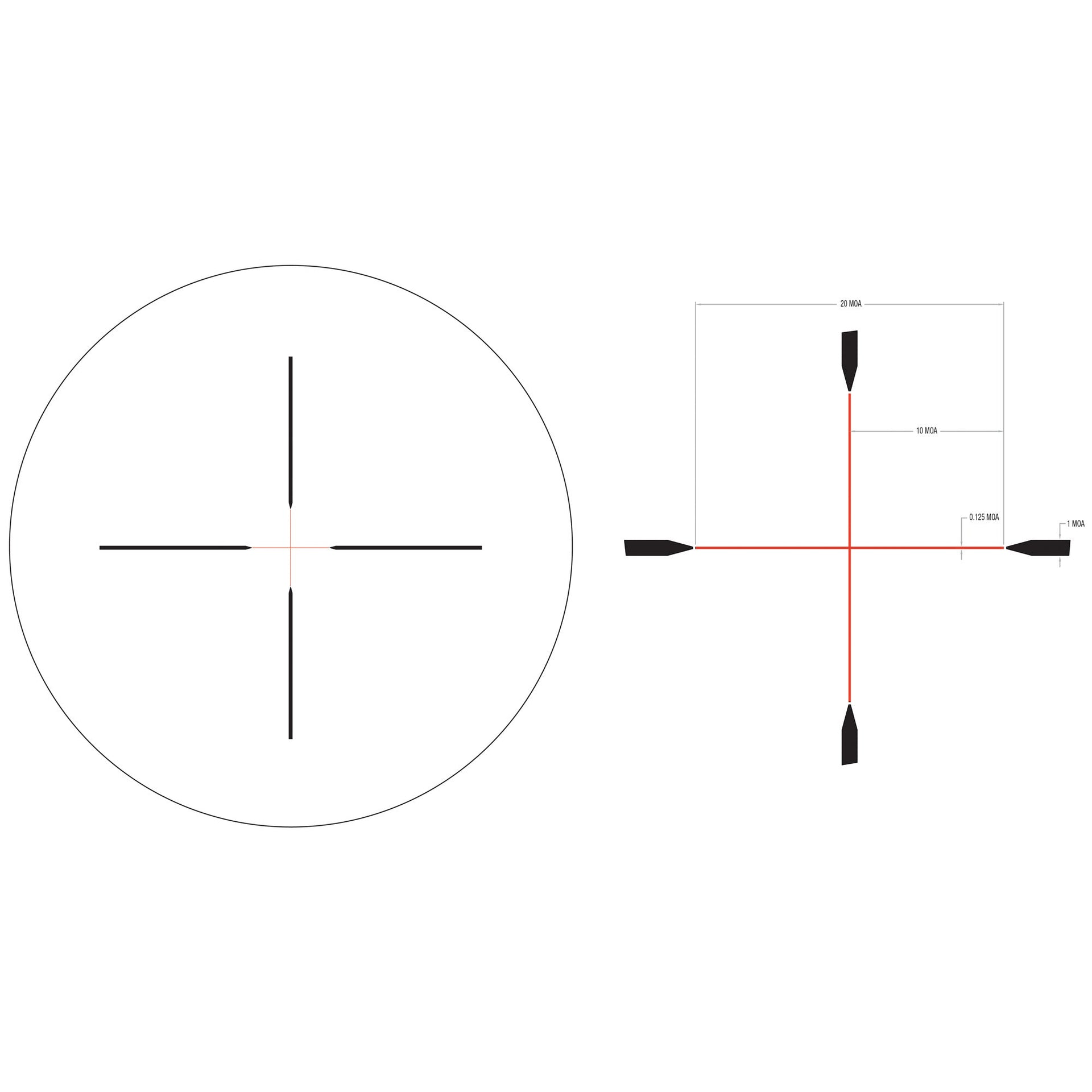 Trijicon Credo 3-9x40 Sfp Dplx Red Trijicon