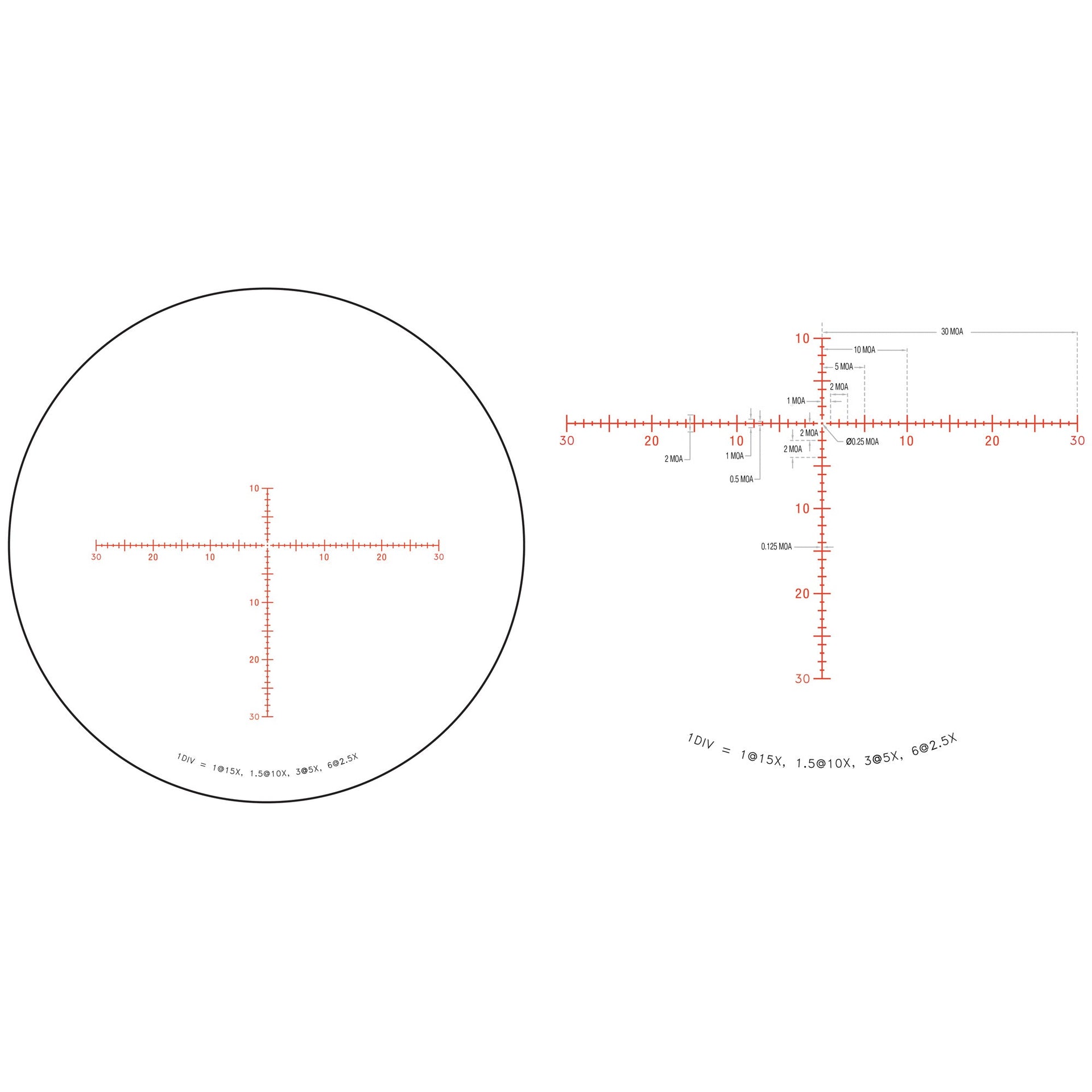 Trijicon Credo Hx 2.5-15x56 Sfp Moa Trijicon