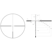 Trijicon Credo Hx 1-6x24 Bdc 308 Red Trijicon