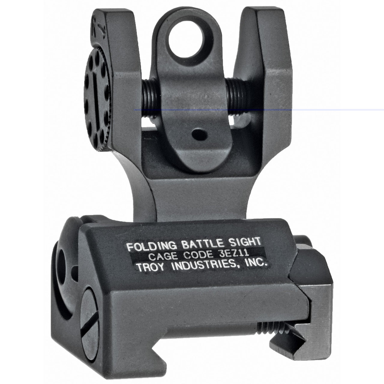 Troy Fldng Rear Battle Sight Blk TROY Industries
