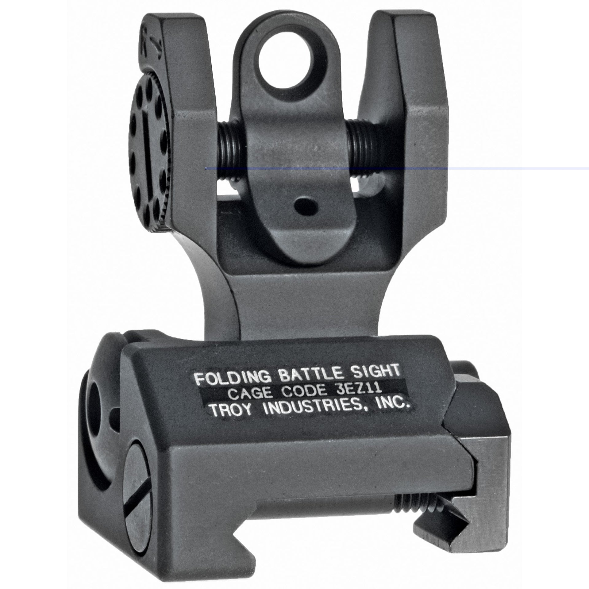Troy Fldng Rear Battle Sight Blk TROY Industries