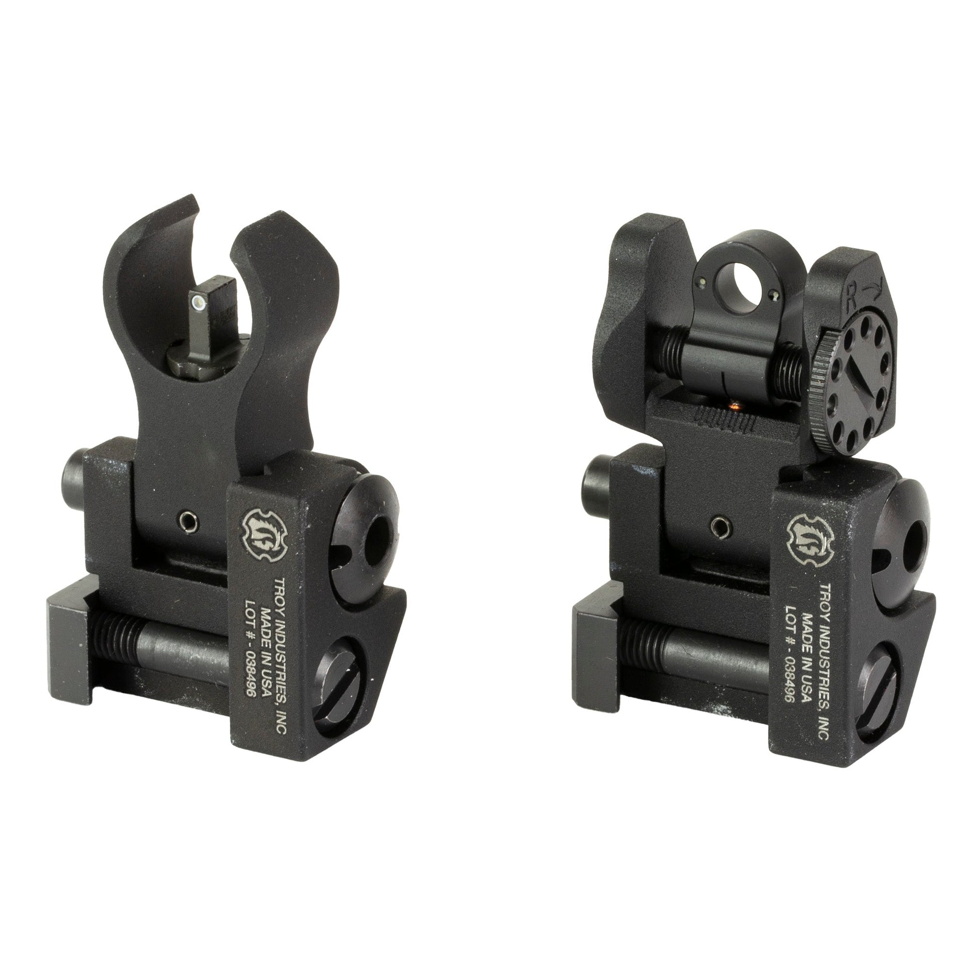 Troy Battlesight Micro Frnt/rear Blk TROY Industries