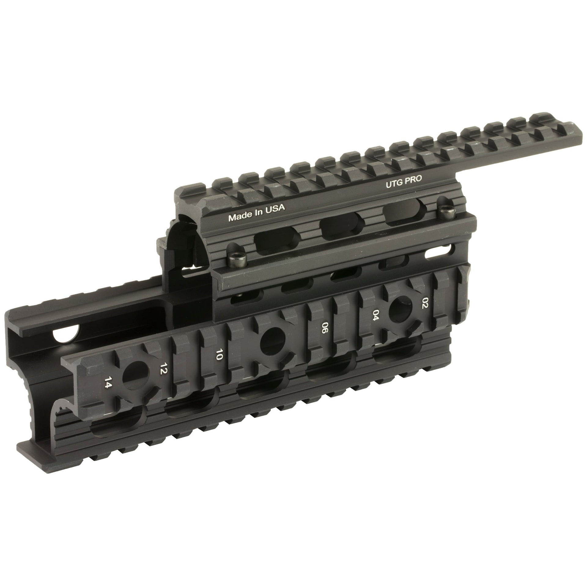 Utg Pro Ak-47 Tact Quad Rail Blk Leapers, Inc. - UTG