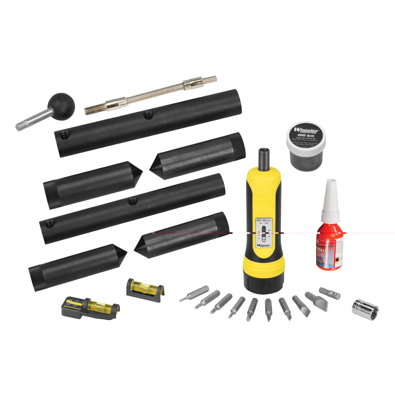 Wheeler Prof Scope Mount Kit 1"/30mm Wheeler