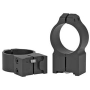 Warne Ruger M77 30mm High Matte Ring Warne