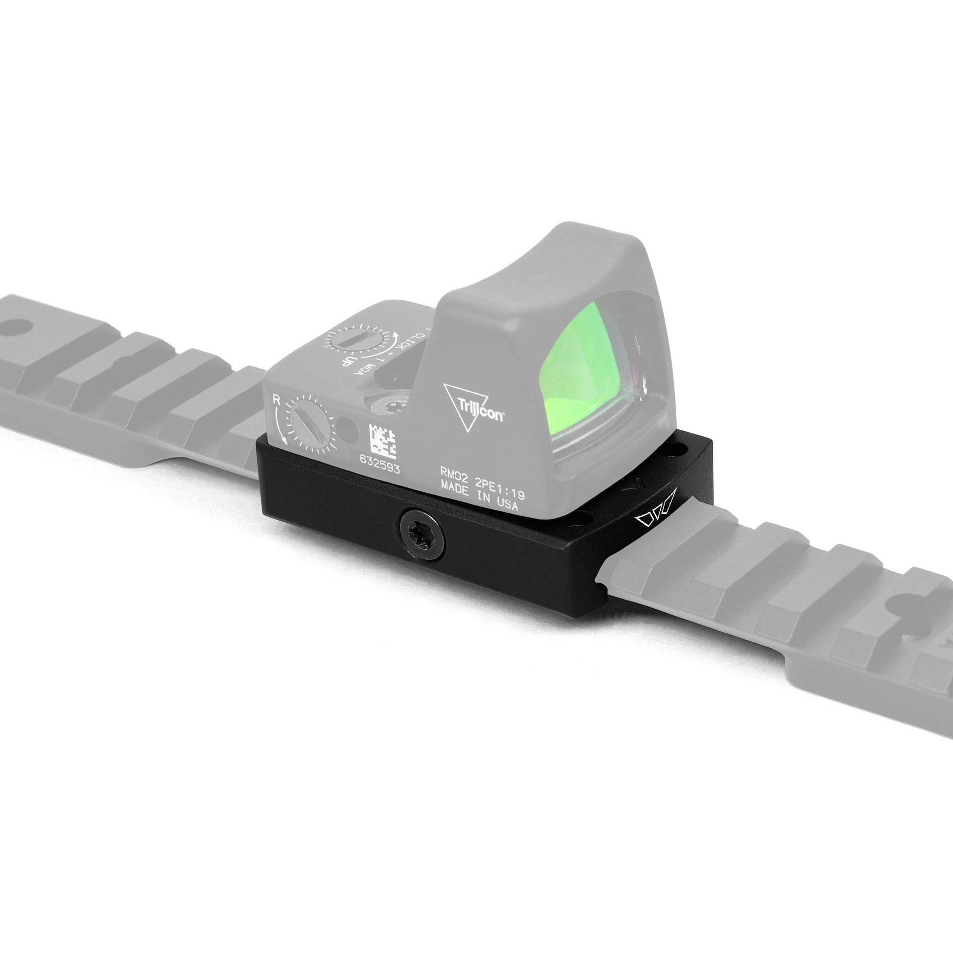 Warne Red-dot Low Pro Reflex Mount Warne