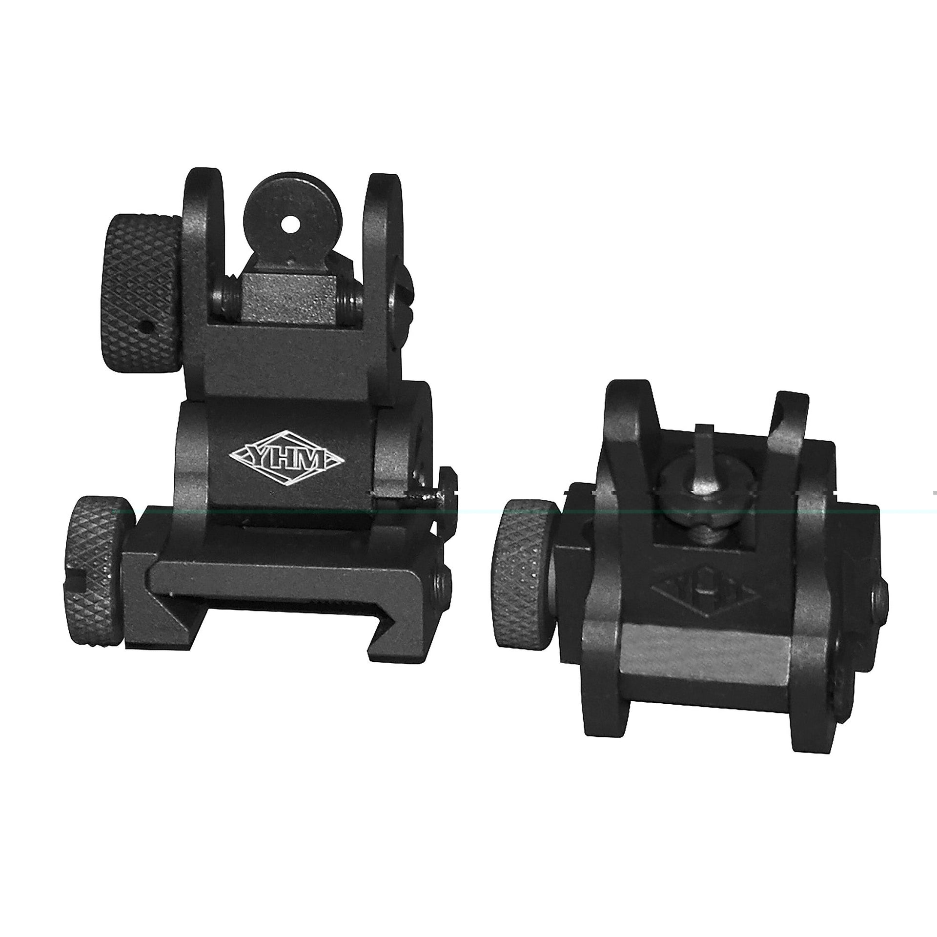 Yhm Flip Sight Set Blk Yankee Hill Machine Co