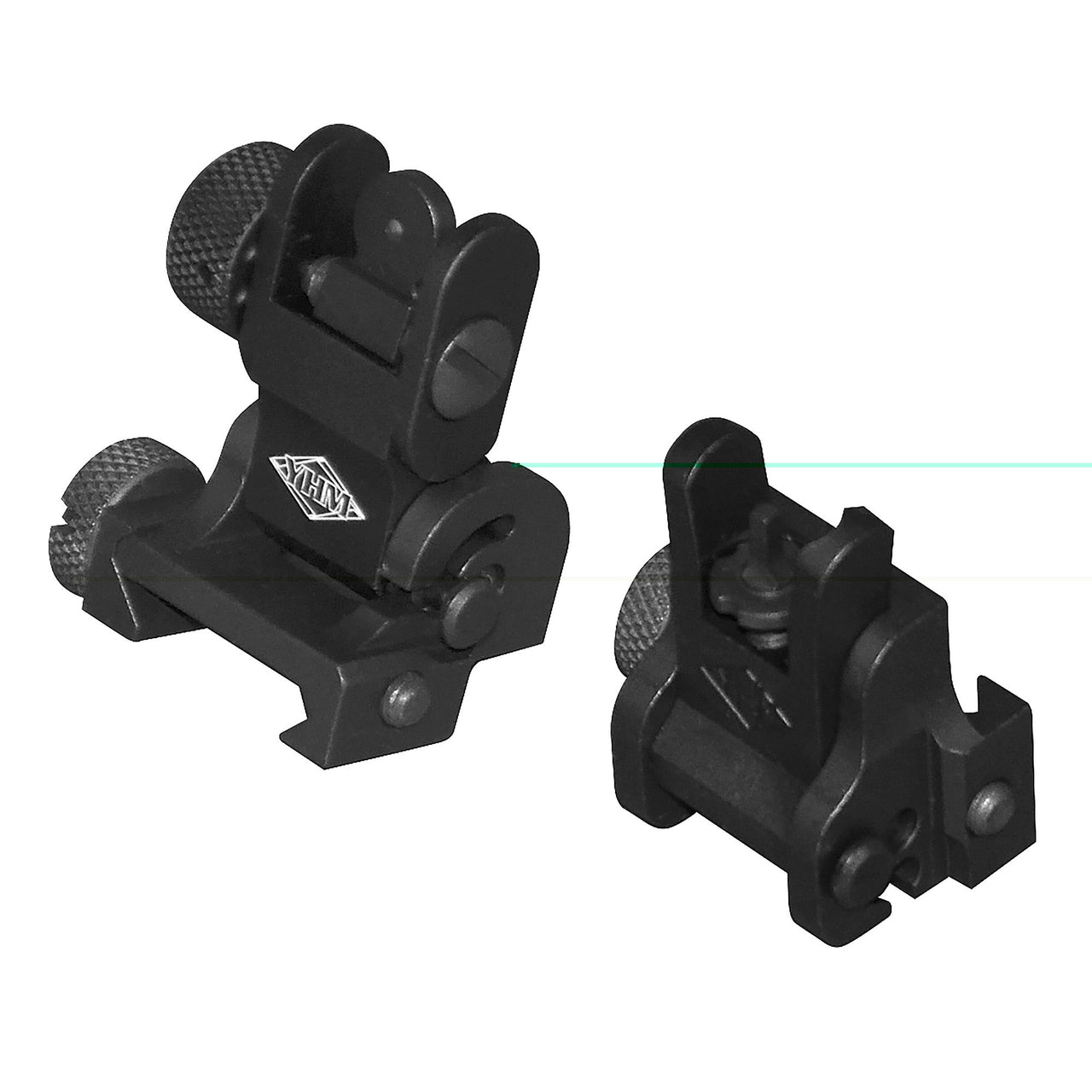 Yhm Flip Sight Set Blk Yankee Hill Machine Co