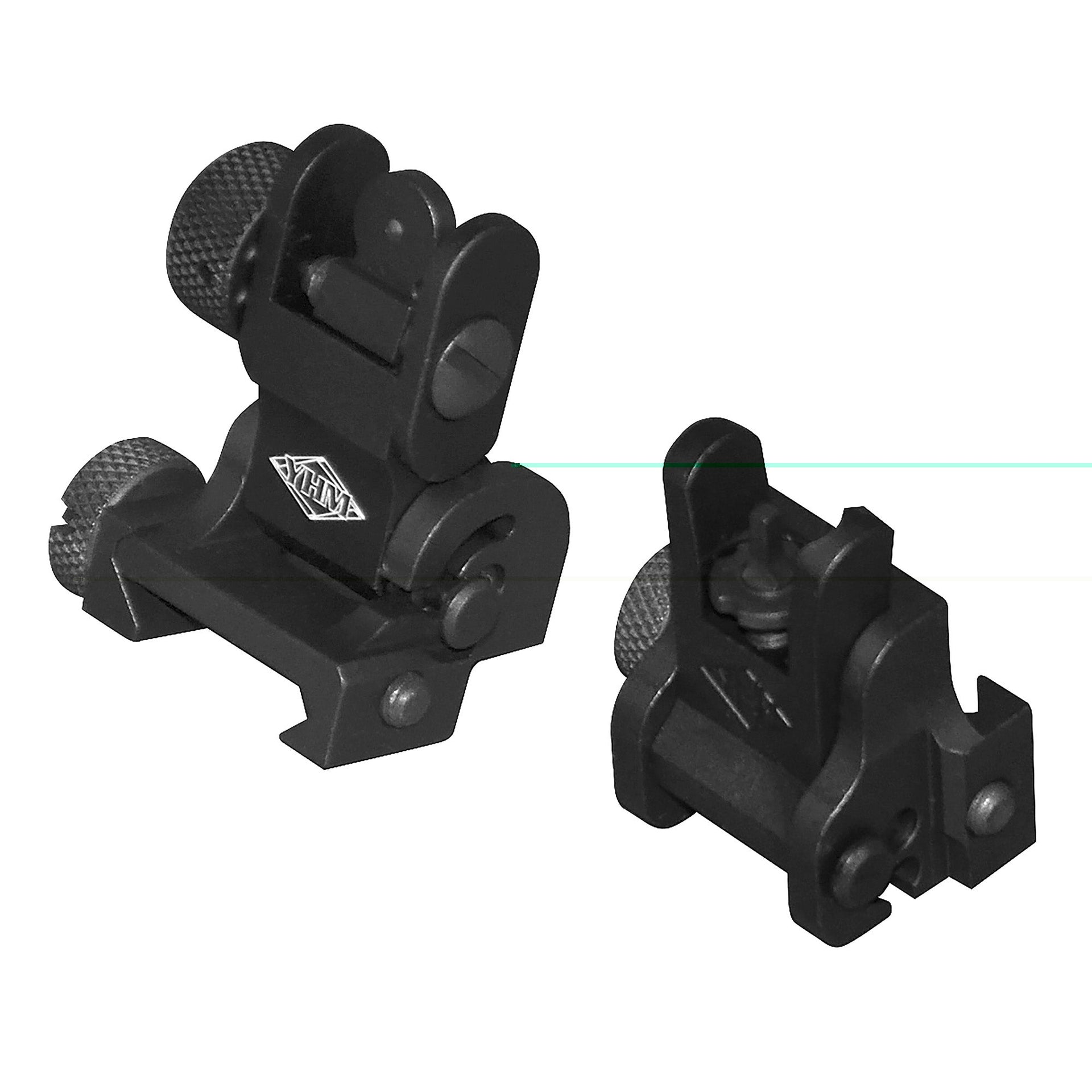 Yhm Flip Sight Set Blk Yankee Hill Machine Co