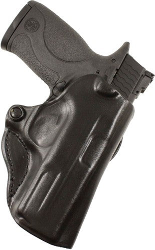 Desantis Mini Scabbard Holster - Rh Owb Leather Sf Xds 3.3" Blk DeSantis